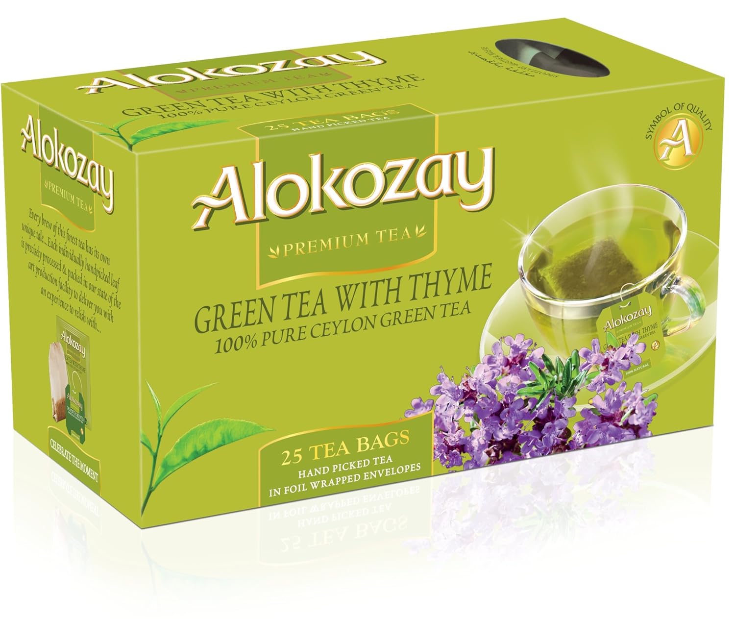 alokozay green tea price