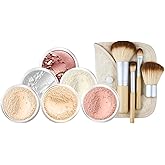 EVERYDAY KIT (FAIR 1) Full Size Mineral Makeup Set Matte Foundation Bare Face Sheer Powder Cover
