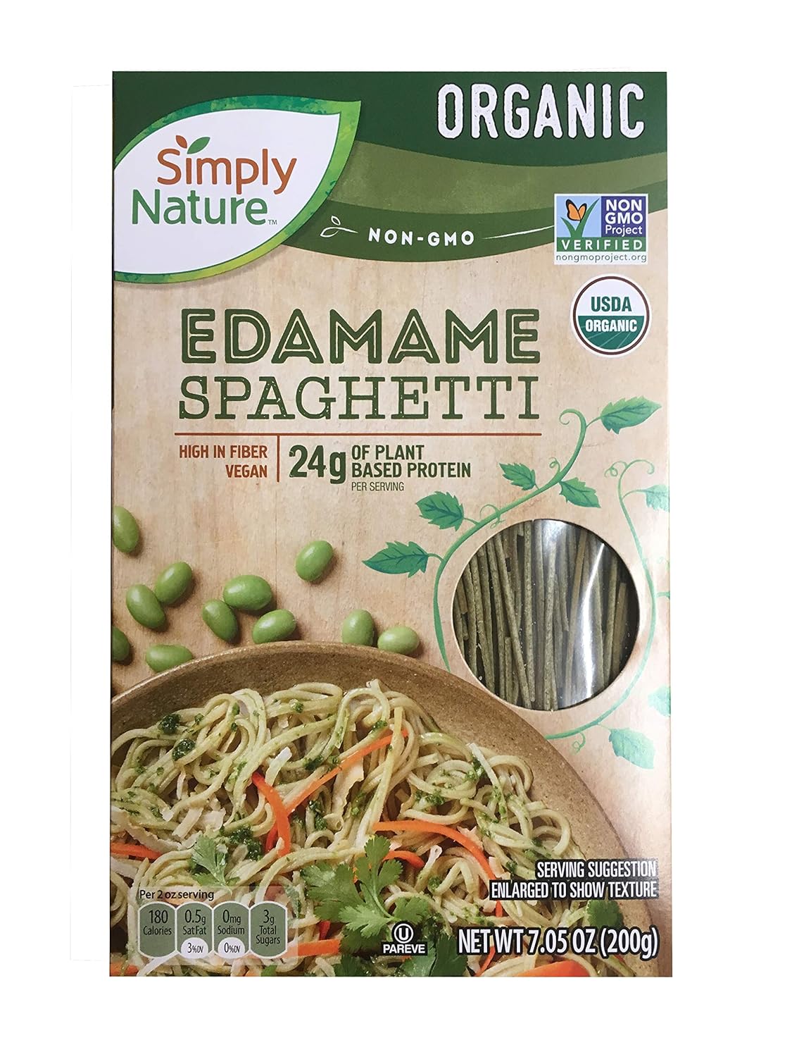 Top 10 Simply Nature Organic Edamame Spaghetti Gluten Free Vegan Good