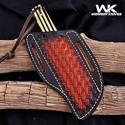 WOMBAT KNIVES Handmade Damascus Steel Lineman tools