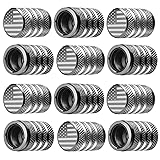 Tire Valve Stem Cap Cover - (12 Pack) Tire Air Cap