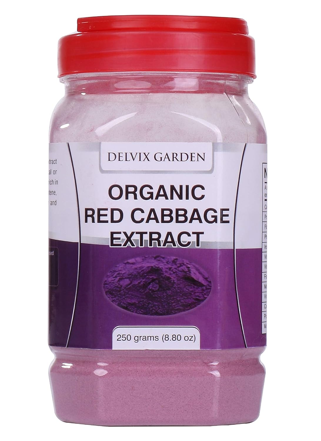 Cabbage Extract Powder Made with Pure Red Cabbage Powder, 250 grams Red Cabbage Powder Amazon