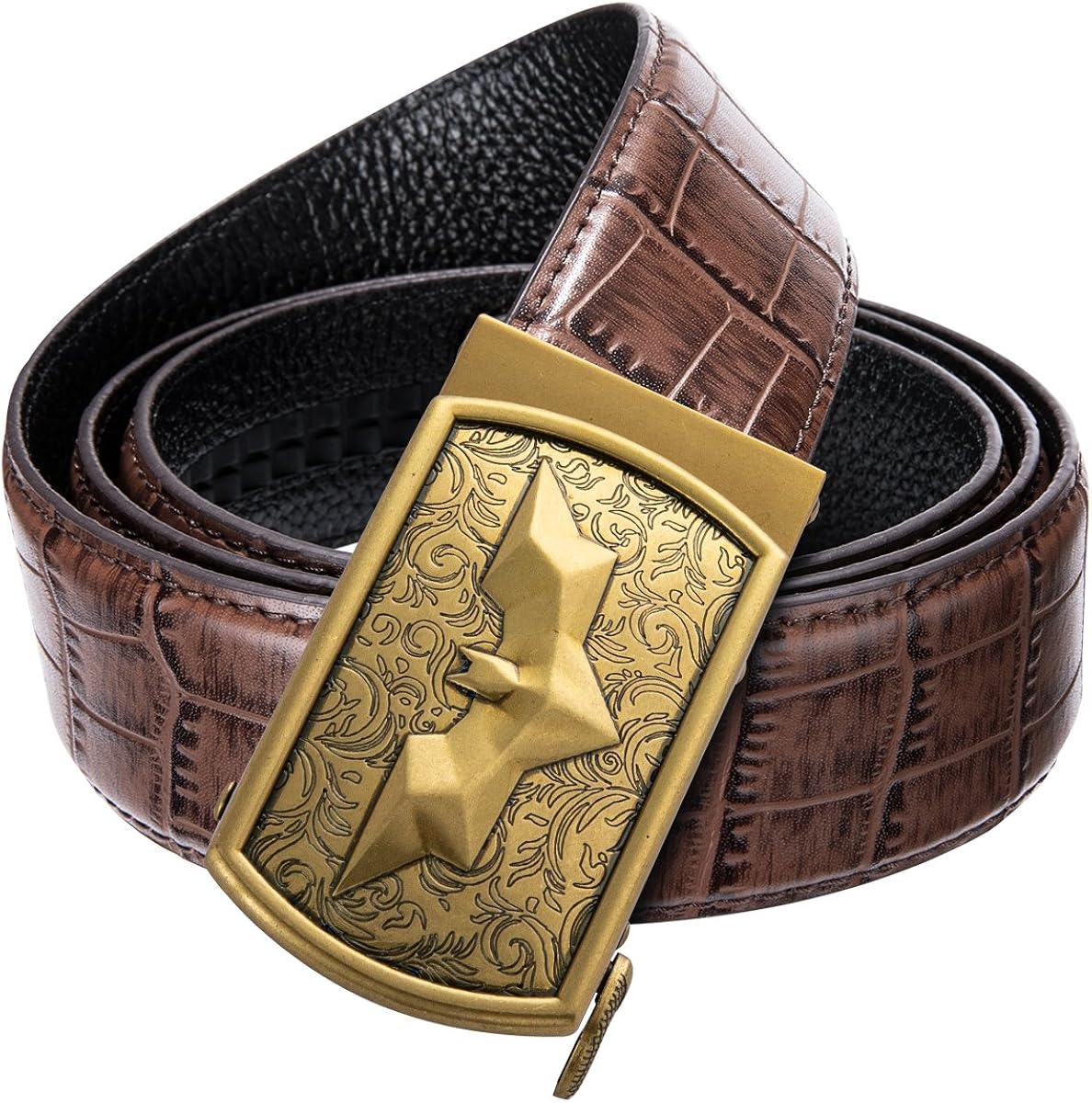 mens click belt