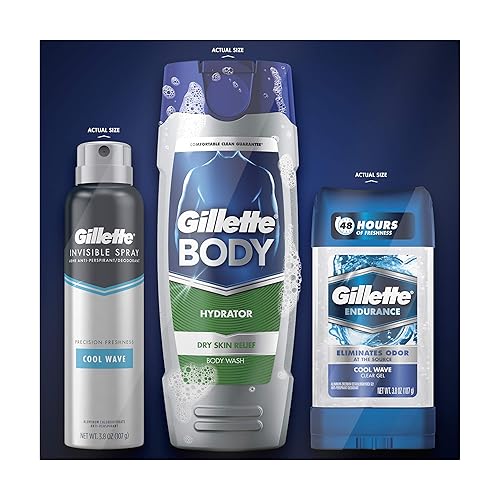 Body Spray Gillette Cool Wave Invisible Spray Antiperspirant And - Main Image
