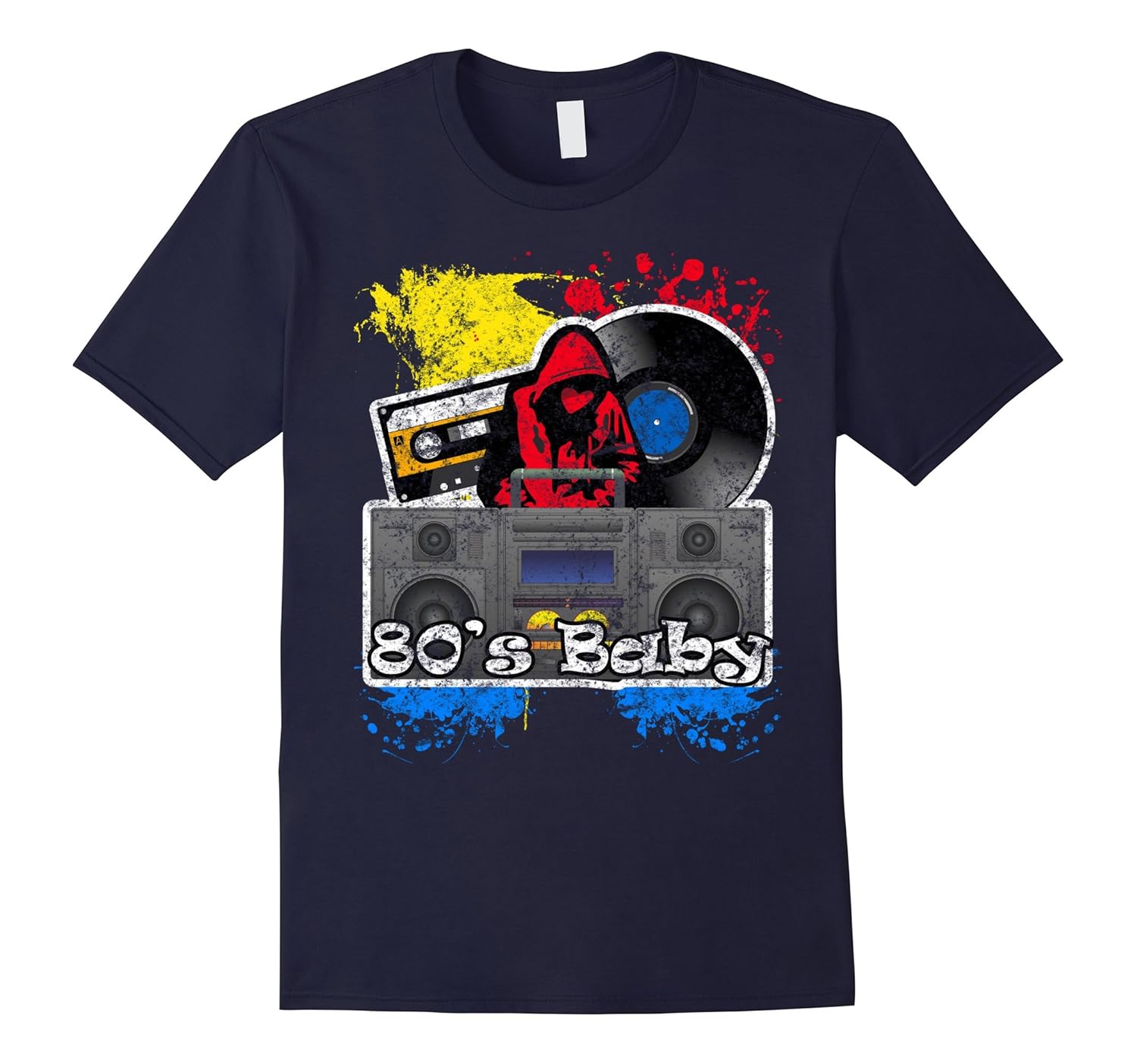 80's Baby Retro Hip Hop T Shirt-Rose