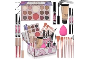 KAVCENT Makeup Kit for Women Teen Girls Full Kit Makeup Sets for Teens Eyeshadow Makeup Gift Set fo Women Teenagers Christmas Makeup Kits for Teens