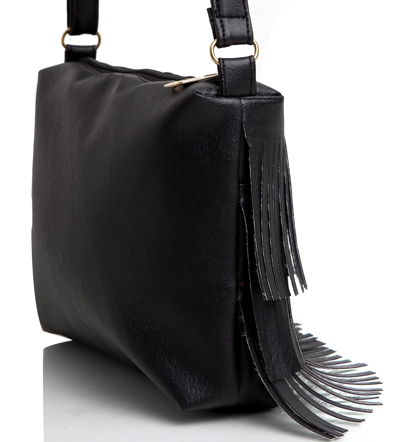 mammon women's sling bag(3-jhlr-blc,black)