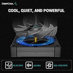 DeepCool AK620 Zero Dark CPU Air Cooler Mighty 260w