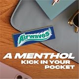 AirWaves Menthol & Eucalyptus Sugar Free Gum Multipack 5 x 10 Pieces view 7
