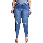 YMI Womens YMI Jeans Women's Plus Essential Skinny Jeans