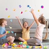 Joyin 24pcs Bouncy Balls 6 Styles 32mm Party Bag Kids Unisex view 5