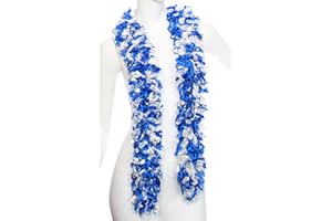 HAPPY BOA FEATHERLESS Original Faux Feather Boa (Made of Yarn), U.S. Patent # D814,740. Cut to Length. Made in America