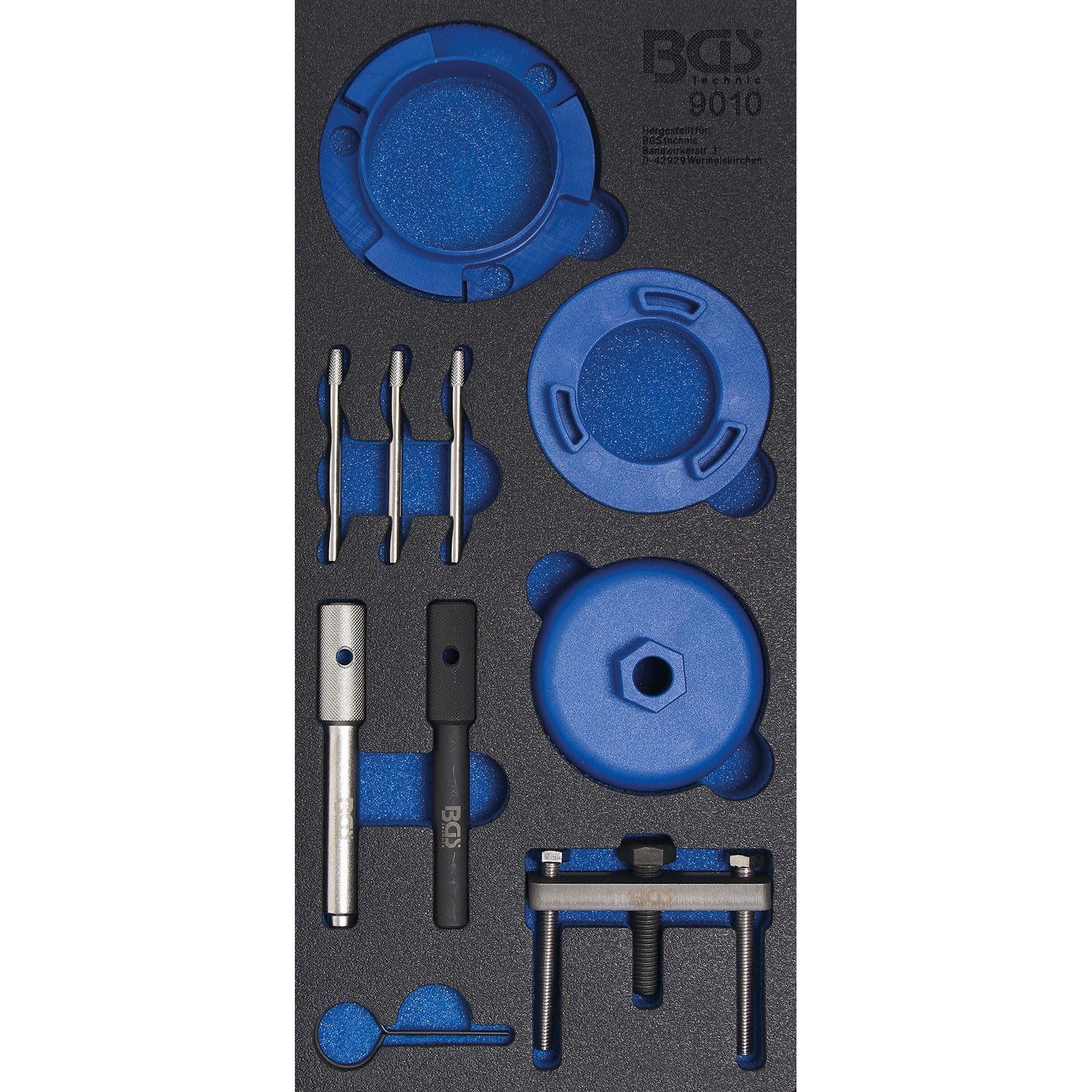BGS 9010 | Tool Tray 1/3: Engine Timing Tool Set | for Jaguar, Land Rover, Ford, Citroën 2.0, 2.2, 2.4, 3.2 Diesel