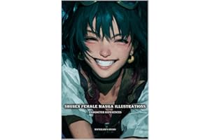 Artbook – Shonen Female Manga Illustrations – Character References Vol.02: 200+ Dynamic Female Poses and Outfits Inspired by 