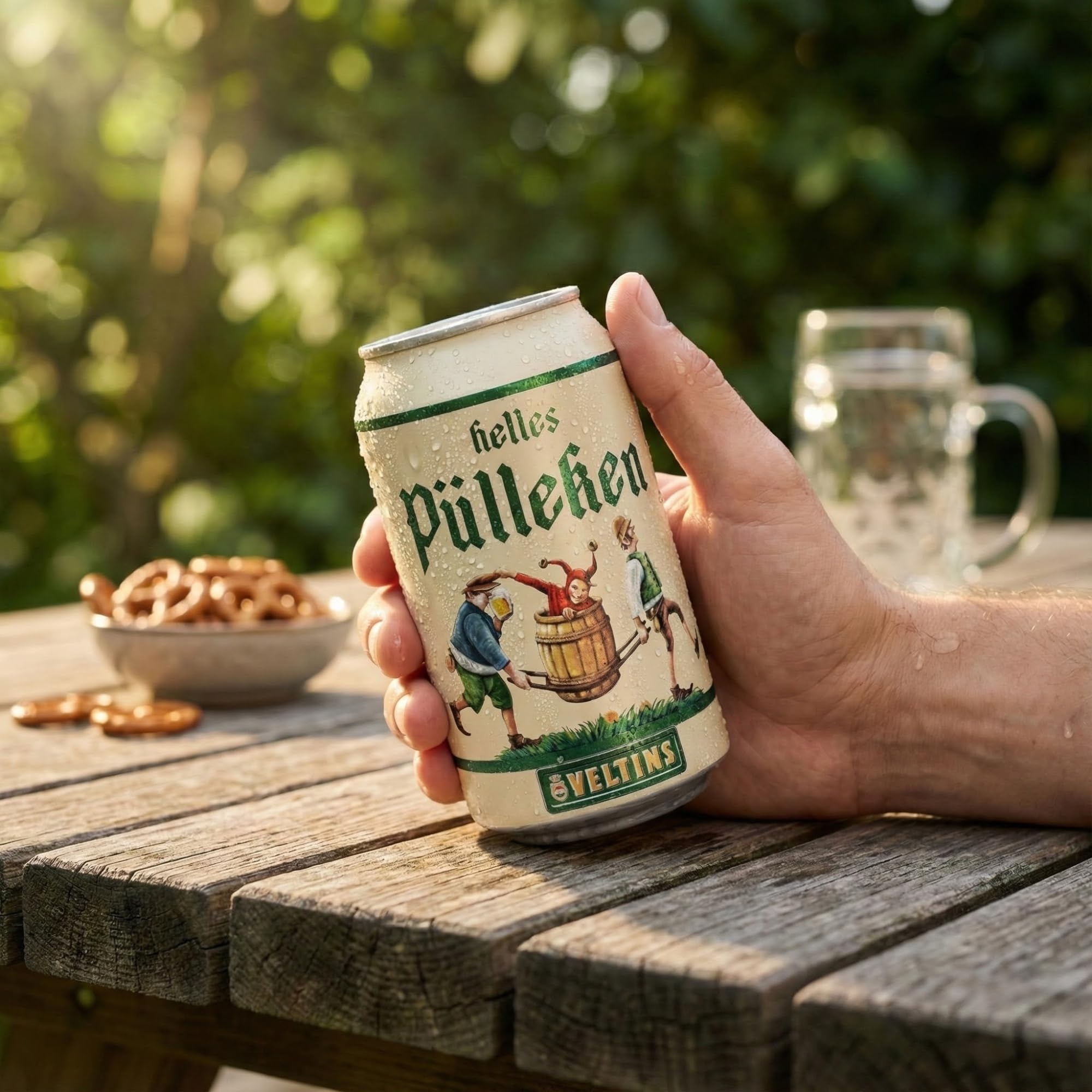 Helles Pülleken, EINWEG (18 x 0.33 l Dose) - Helles Bier – Mild & süffig 9