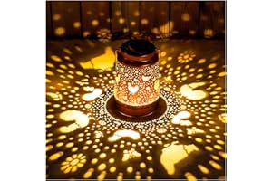 EZTZEN Christmas Gifts for Women Chicken Solar Lanterns Outdoor Waterproof Hanging Solar Lights Chicken Gifts for Women Men Metal Decorative LED Lanterns for Garden Decor,Yard,Patio,Lawn,Pathway,Landscape