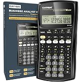 CATIGA Financial Calculator Business Analyst Master, TVM, IRR, NPV, Cash Flow, Amortization &amp; Break-Even, Perfect for Real Estate, Banking, Accounting &amp; Finance Professionals, 10-Digit LCD, CF-300