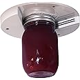 EZ Off Jar Opener - Under Cabinet Jar Lid & Bottle Opener - Opens Any Size Jar - Great for Arthritis - Perfect for Seniors & 