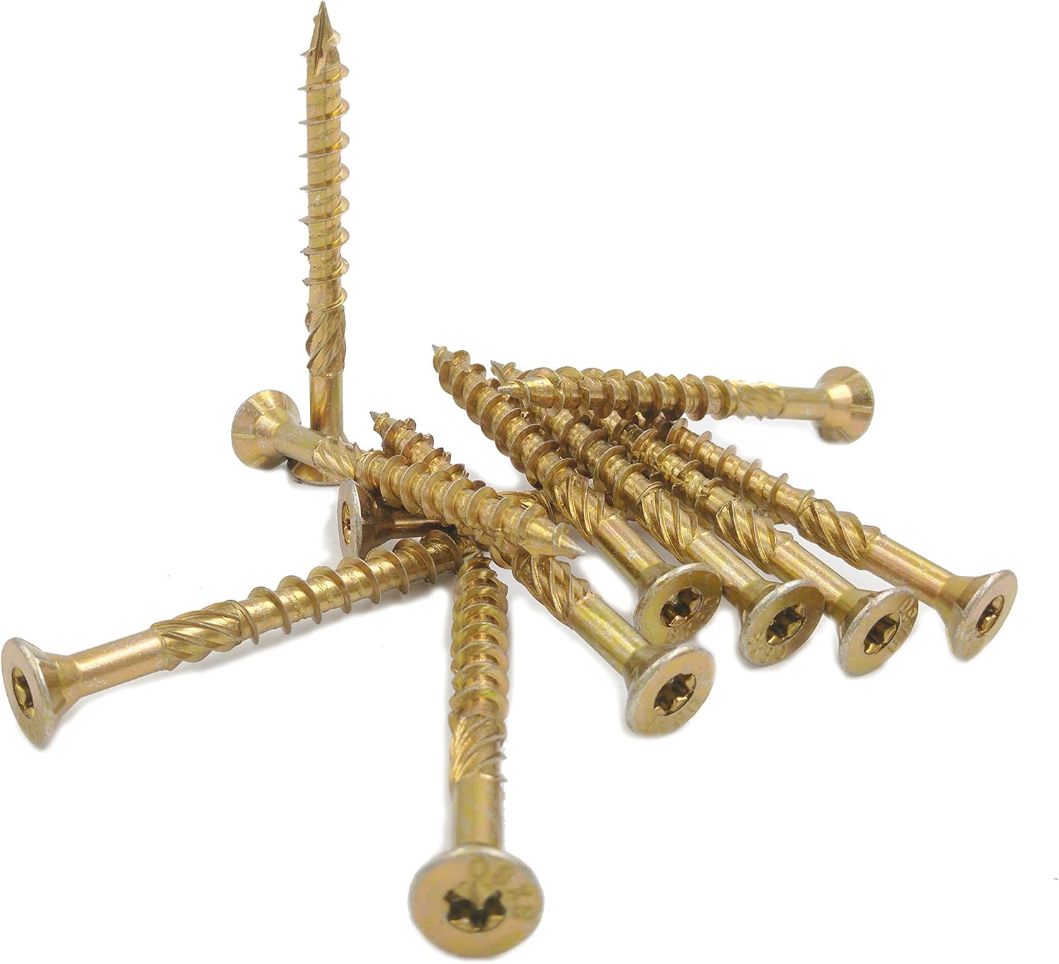 PARCO Timber Wood Joist Screws, TStar, CUT, partially threaded
