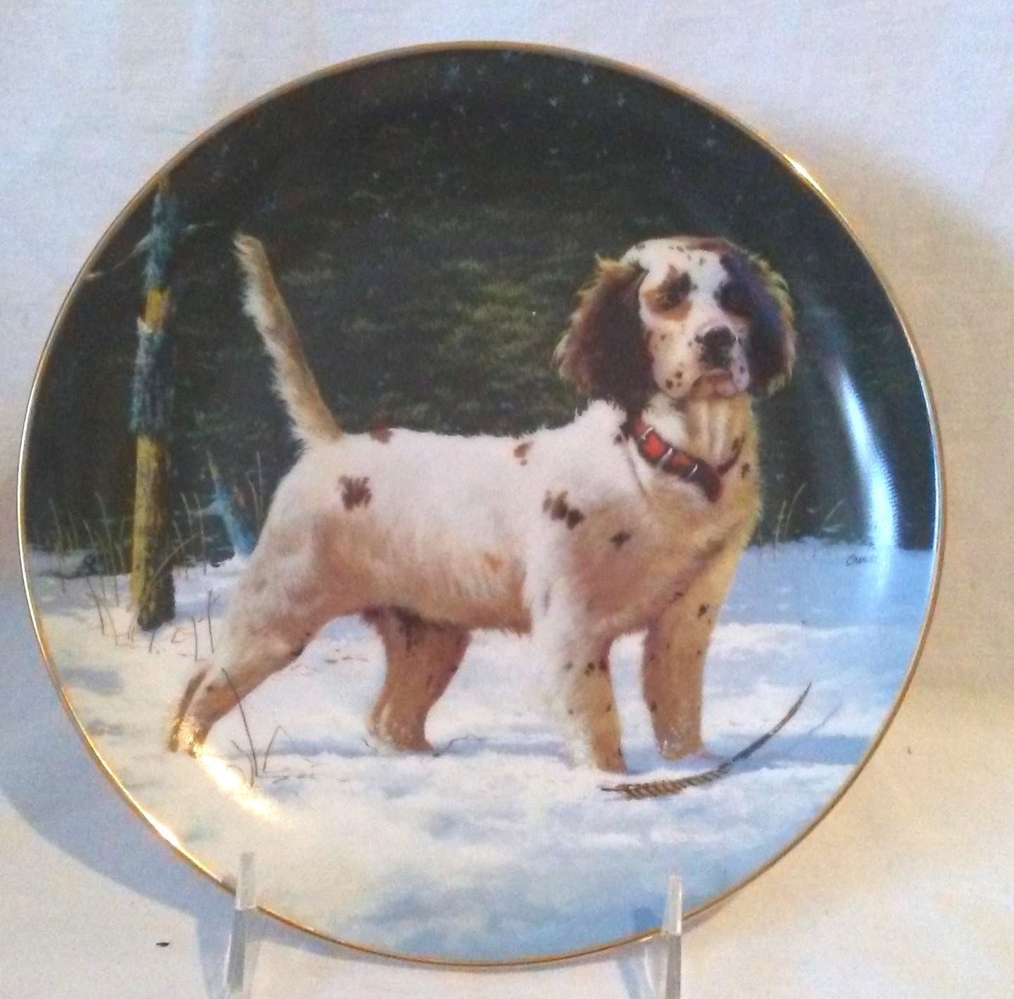 danbury mint dog plates