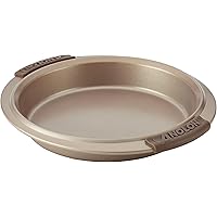 Anolon Bronze Nonstick Baking Pan / Nonstick Cake Pan, Round - 9 Inch, Brown