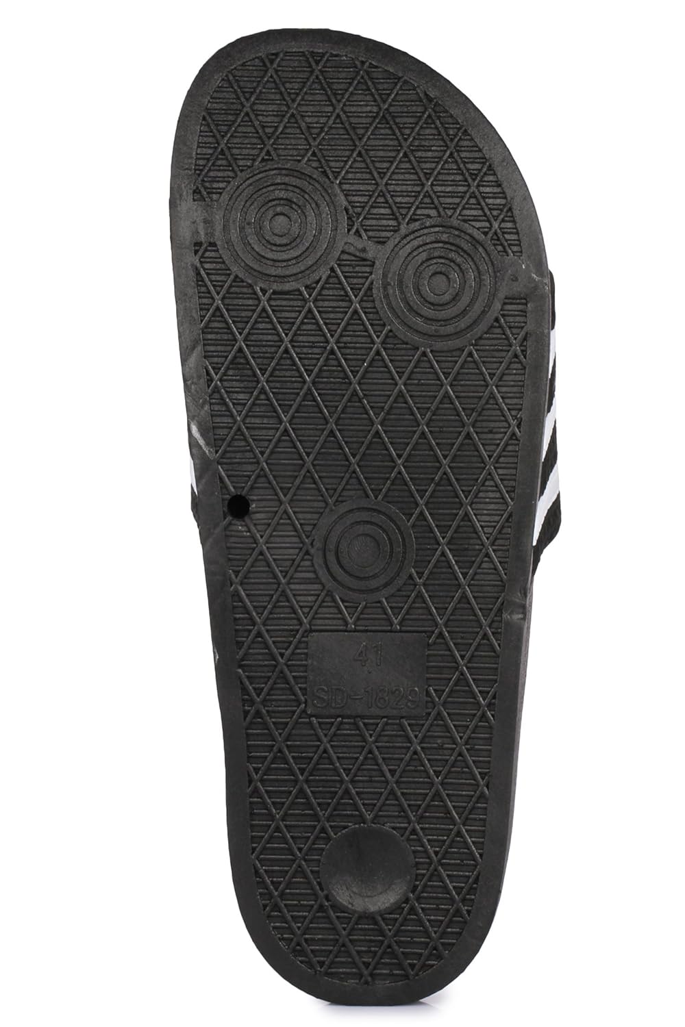 appe men's synthetic slippers (black)