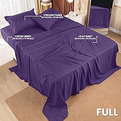 Utopia Bedding Full Sheet Set – 4 Piece Bed
