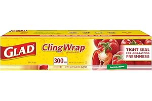 Glad ClingWrap Plastic Wrap, 300 Metre Roll