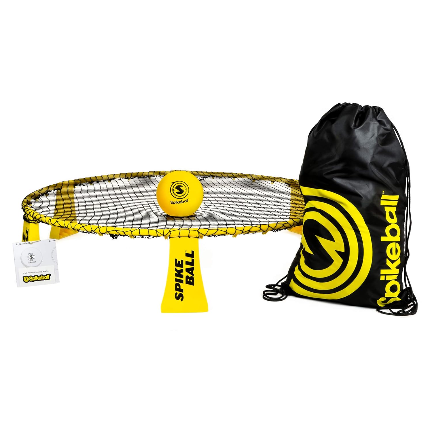 Spikeball Rookie Kit - 50% Larger Net and Ball - Played Outdoors, Indoors, Yard, Lawn, Beach - Designed for Kids 12 and Under