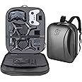 PONYRC Professional Hard Case for DJI FPV Combo Drone, Waterproof Shockproof Backpack Bag for DJI FPV Explorer Fly More Kit Drone, Goggles V2/ Goggles Integra (FPV Drone Backpack)