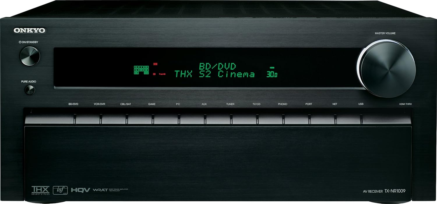 Onkyo TX-NR1009 THX Certified 9.2-Channel Network A/V Receiver (Black) (Discontinued by Manufacturer)