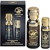 Beverly Hills Polo Club Men's Classic Eau De Toilette Bonus Pack - 1.7 oz EDT + Travel 0.5 oz Cologne Spray for Him - Long Lasting, Authentic Scent