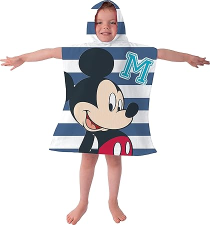mickey mouse hooded bath towel