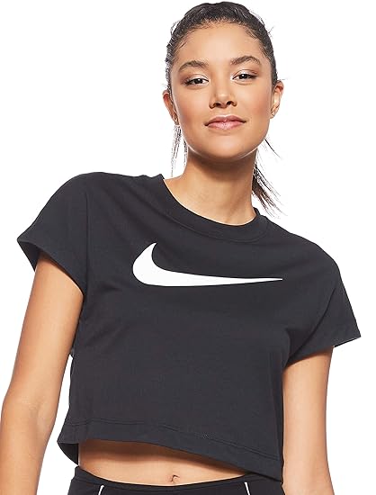 nike crop top swoosh