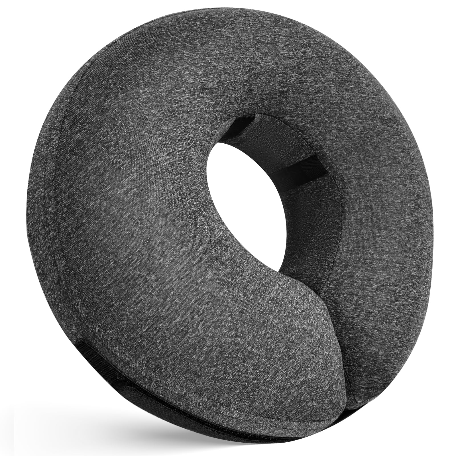 Photo 1 of Katoggy Inflatable Cone Collar for Surgery, Soft Adjustable Blow Up Donut E-Collar for Small Medium Large Dogs and Cats