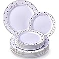Silver Spoons Disposable Side Plates 24 Pc Made Of Heavyweight - View #9