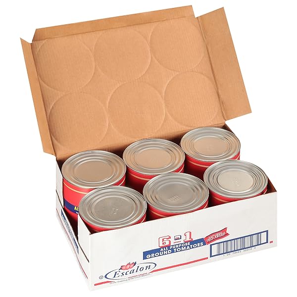 ESCALON 6 IN 1 ALL PURPOSE GROUND TOMATOES, 6 LB 9 OZ CAN