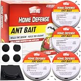 Ant Traps Indoor by Ortho Home Defense 4pk | Metallic &amp; Adhesive Ant Killer Indoor &amp; Ant Killer Outdoor - Ant Trap