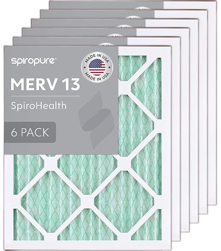 9x11x1 MERV 13 Dehumidifier Filter - 2 Pack Replacement For Santa Fe Compact70, Ultra70, Element Models