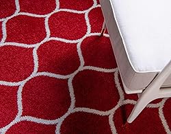 Unique Loom Trellis Frieze Collection Area Rug