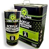 LiME LiNE 2K Clearcoat, Automotive Paint Kit with Hardener, Topcoat For Cars, Trucks and Motorcycles - 1.25 gallon Kit