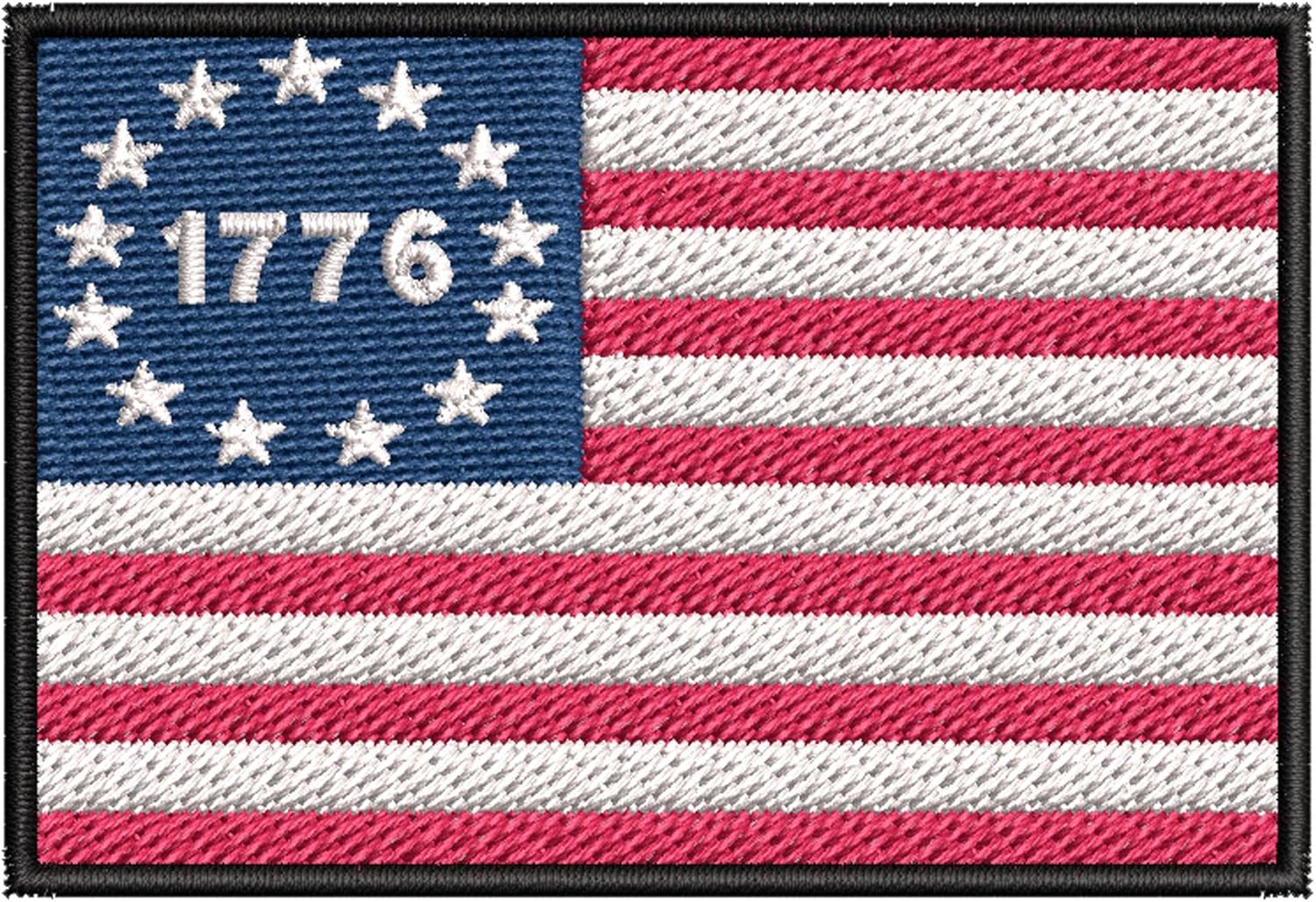 Mixed Media - American Flag Patch Emblem 3