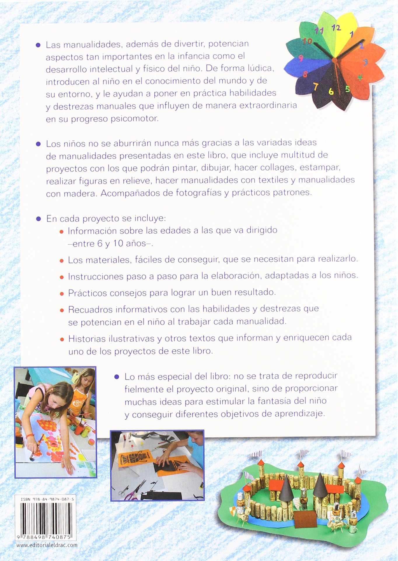 El gran libro de las manualidades infantiles - 9788498740875: Amazon.es:  "VV.AA", Cristina Rodríguez Aguilar: Libros