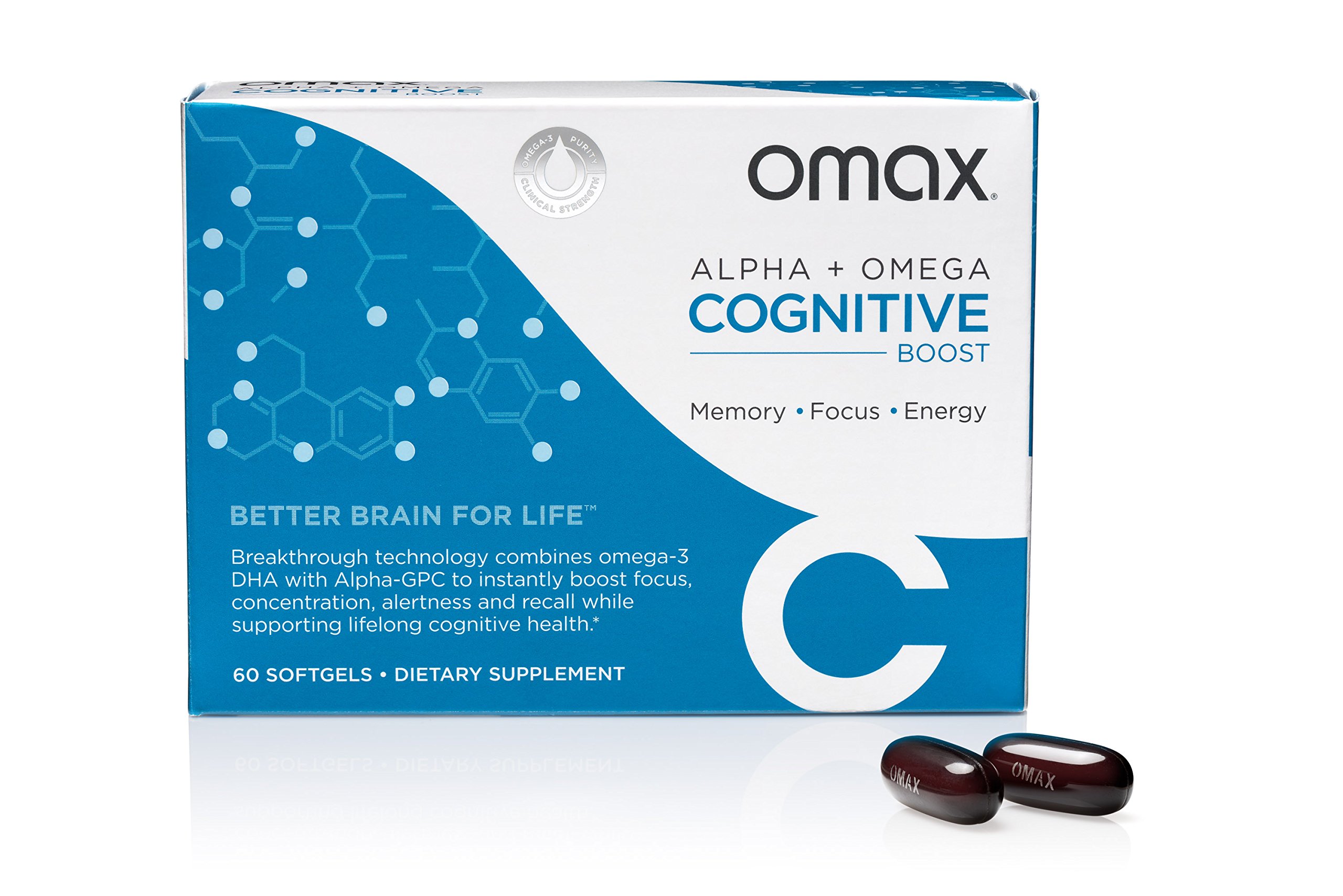 OMAX3® UltraPure Omega3 Fish Oil Concentrate, High