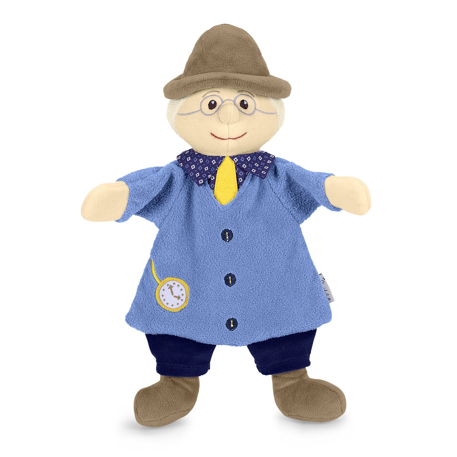 Sterntaler Hand Puppet Grandpa, 31 x 27 x 9 cm, Blue