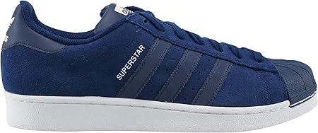 superstar bianche e blu scuro