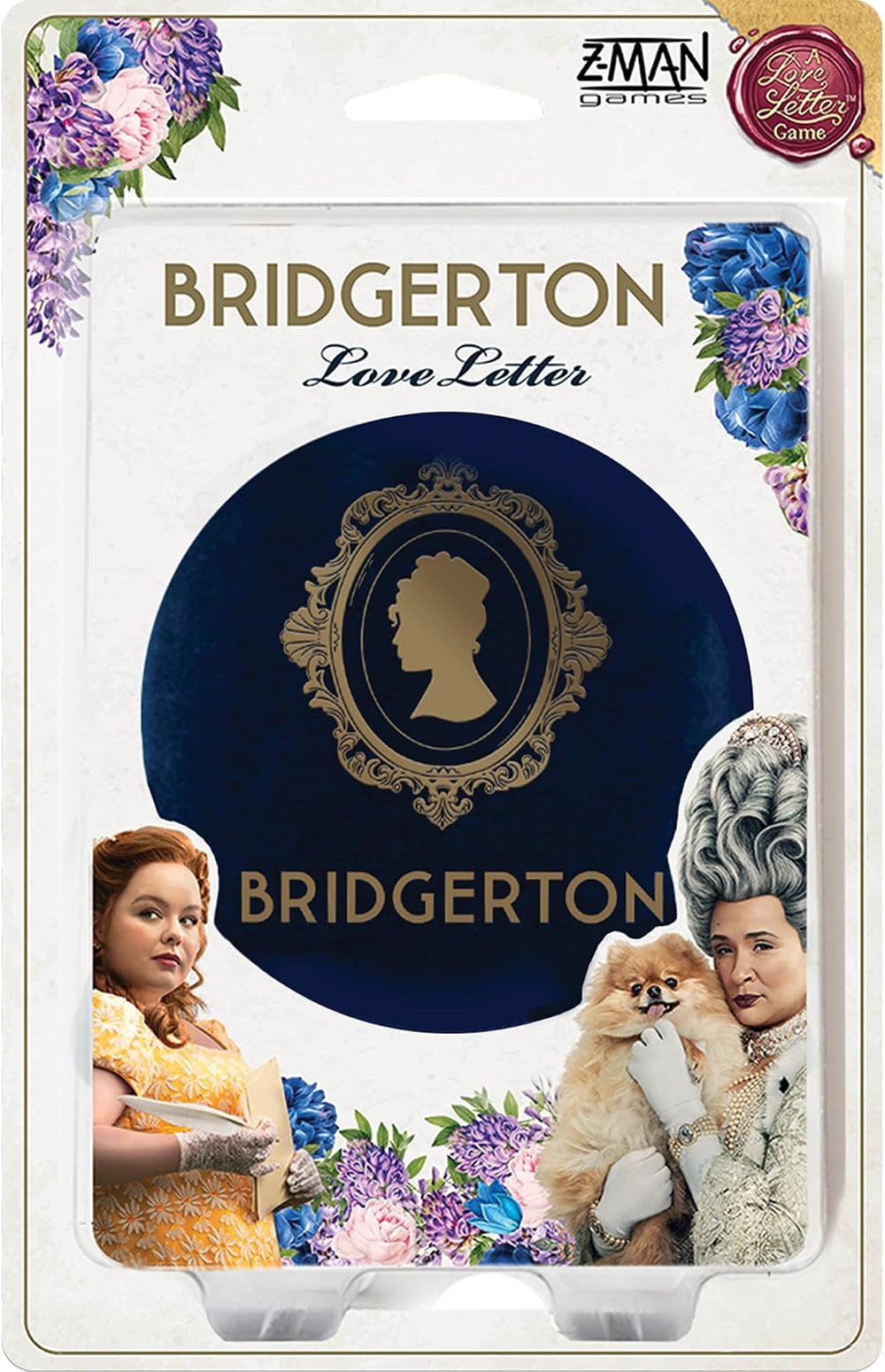 Z Man Games Love Letter Bridgerton Card Game 2-6 Players 10+ Ages 20+ Min
