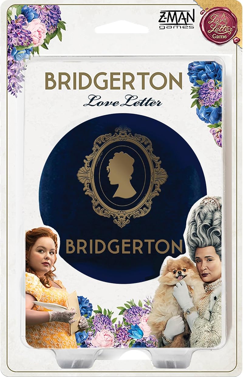 Z Man Games Love Letter Bridgerton Card Game 2-6 Players 10+ Ages 20+ Min