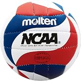 Molten NCAA FLISTATEC Mini Volleyball, Red/White/Blue