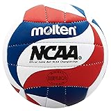 Molten NCAA FLISTATEC Mini Volleyball, Red/White/Blue